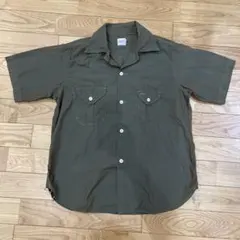 POST O'ALLS 半袖シャツ オリーブ Mサイズのサムネイル