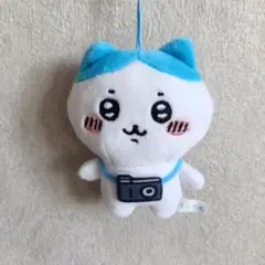 ちいかわ ハチワレ ぬいぐるみ マスコット カメラ
