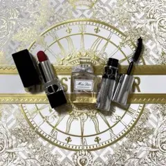 ディオール ミニコスメセット 〈口紅•香水•マスカラ〉