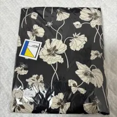 リバティ　コーデュロイ　フラジャイル・ブルームス　ブラック　コール天　2.4m