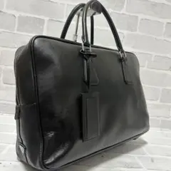 【良品✨】PRADA プラダ　ボストンバッグ　ナイロン　南京錠　大容量　黒 PRADA プラダ】ボストンバッグ 南京錠付 旅行 大容量 黒 PRADA