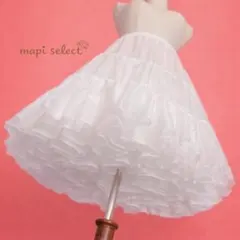 パニエ 白 ホワイト パニエ コスプレ 結婚式 ウェディング ロリータ 発表会