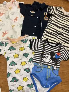 ベビー服 半袖ロンパース まとめ売り