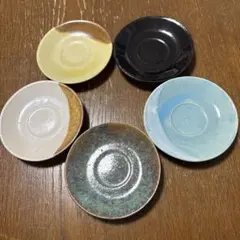 和食器 小皿 豆皿 5枚セット マルチカラー 陶器