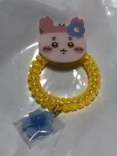 ちいかわ 古本屋 シーサーのおみやげやさん コイルヘアゴム 沖縄