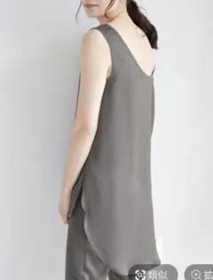 【新品】辻直子さんコラボ　サテンタンクトップのサムネイル