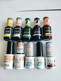 ジェルネイル 10本セット カラージェル