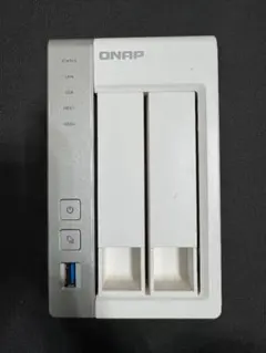 QNAP 2ベイNAS USB 3.0ポート付き　TS-231P