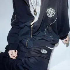 CHRONOIZM 【XL】スウェット カーゴ+ブルゾン