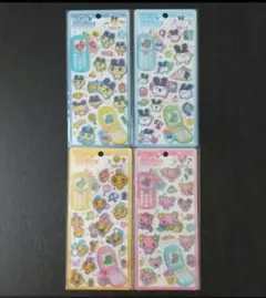 たまごっち 平成はっぴーフォン まめっち みみっち めめっち ふらわっち 4枚