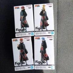 NARUTO ナルト 疾風伝 Figuno 全4種セット - メルカリ