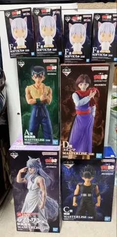 パ*キ様 幽遊白書　1番くじ　4体セット＋おまけ