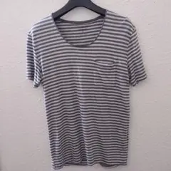 ☆STUDIOUS☆ボーダーTシャツ☆日本製☆のサムネイル