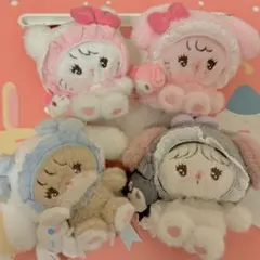mikko サンリオ　マスコットホルダー　キティ　マイメロ　クロミ　シナモン
