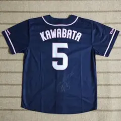 川端慎吾　ヤクルトスワローズ　2025 クルー　ユニフォーム　L 未使用 川端慎吾 ユニホーム Mサイズ ヤクルト スワローズ 公式 正規品