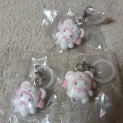 サンリオ　ふわふわスノー　めじるしアクセサリー　マイメロディ