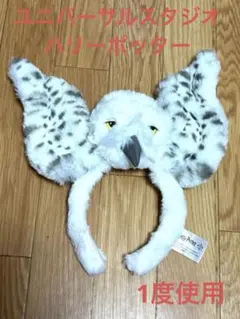 USJ ユニバ　ヘドウィグ　フクロウ　カチューシャ　ハリーポッター