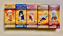 ナルト ワールドコレクタブルフィギュア 全5種セット　ワーコレ