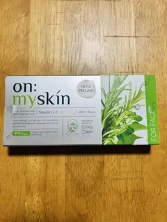 on: myskin ハーブピーリング 4ml x 8包