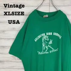 ヴィンテージ Tシャツ 半袖 アーチロゴ ビッグプリント ゆるだぼ USA製