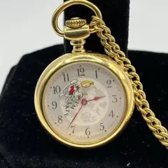 レア 電池交換済 東京ディズニーランド 懐中時計 30mm ふしぎの国のアリス