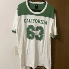 90sStussy CALIFORNIA 63 Tシャツ X-Large