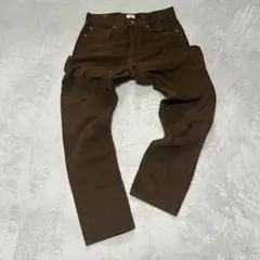J.Crew W30L32コーデュロイパンツ ブラウン ストレート 古着のサムネイル