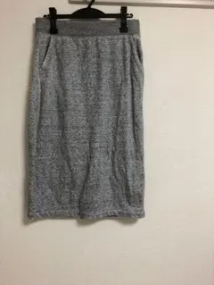 スウェットスカート　UNIQLO ユニクロ　スカート　グレー　L