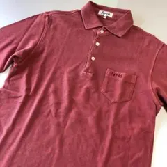 極美品】PAPAS パパスプラス ポロシャツ 吸水速乾性クールマックス採用