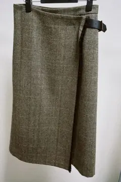 MACKINTOSH PHILOSOPHY ツイード ラップスカート