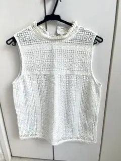 UNITED ARROWS green label ノースリーブホワイト