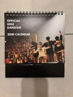 Official髭男dism 2020 カレンダー 印刷ミスあり