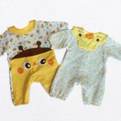 ベビー服ロンパース 60-70cm 2点セット