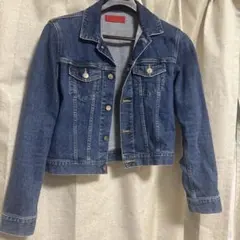 濃いデニムジャケット 5回くらい着用、自宅クリー済み