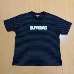 Supreme Raised Script Tee Navy L 新品 | Mercari