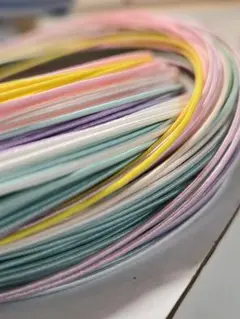 水引ミックス90㎝(100本)、絹花パステルミックス