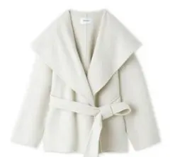 FRAY I.D ショールカラーショートリバーコート