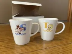 【箱付き】シルベスター・トゥイーティー マグカップ 2個セット