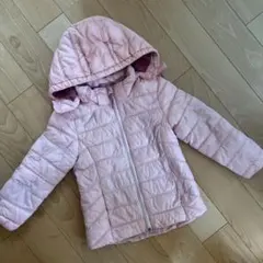 H&M アウター　ピンク　ウルトラライトダウン　風　120