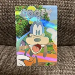 香港ディズニーランド　グーフィー　非売品　カード