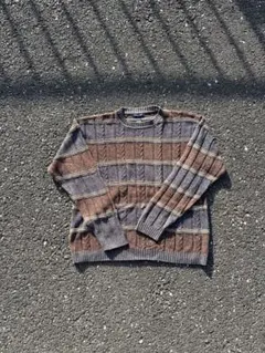 DOCKERS チェック柄　 ニットセーター XL