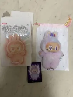 正規品 POPMART LABUBU ラブブ エナジー LUCK 紫 新品未使用