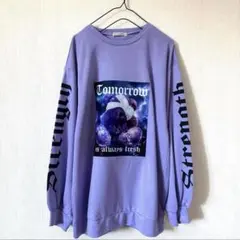 Leahmatin リアマティン　ベアプリント スウェット トレーナー