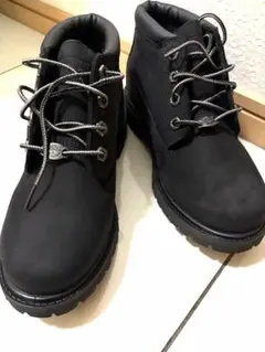 상태좋음 ティンバーランド ローカット 黒 23.0cm