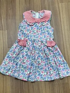 花柄　ワンピース　120 fafa