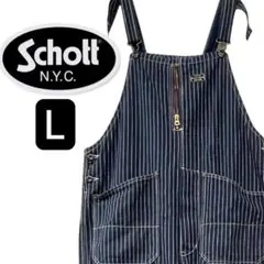 【新品】schott ショット オーバーオール ビンテージ 34サイズ OLD HICKORY OVERALL/オールド ヒッコリー オーバーオール