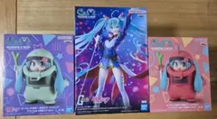 GUNDAM x MIKU フィギュア 3体セット