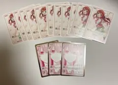 五つ子PRパックvol.8 五等分の花嫁カードゲーム 8パックセット | Mercari