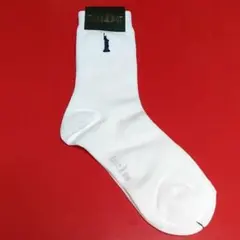 イーストボーイ　両面刺繍ソックス　フリー　ホワイト☓ネイビー　　新品