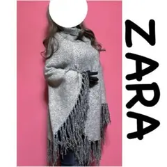 ZARA ニット ケープ ポンチョ グラムリップス オズモーシス オーバーサイズ